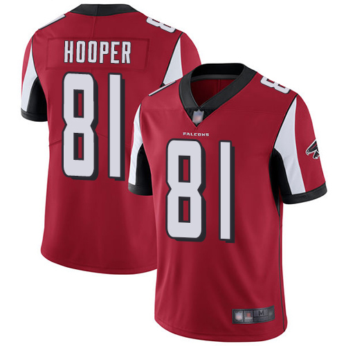 Atlanta Falcons Limited Red Men Austin Hooper Home Jersey NFL Football #81 Vapor Untouchable